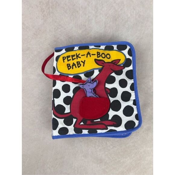 Vtg Peek-A-Boo Baby Vintage Baby Soft Book By Emily Bolam Rare Hard To Find 1999 - Picture 1 of 7